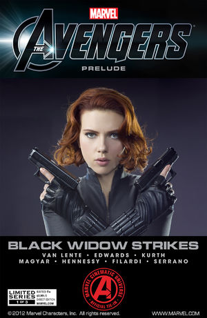 cover Marvel's The Avengers: Black Widow Strikes #1